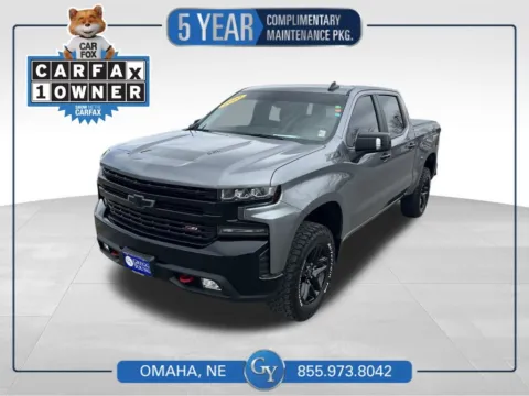 Gray 2020 Chevrolet Silverado 1500 LT Trail Boss for sale in Omaha, NE