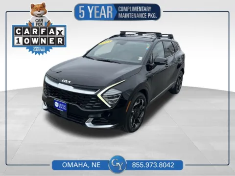 Black 2023 Kia Sportage SX-Prestige for sale in Omaha, NE