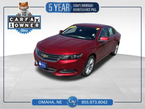Red 2015 Chevrolet Impala LT for sale in Omaha, NE