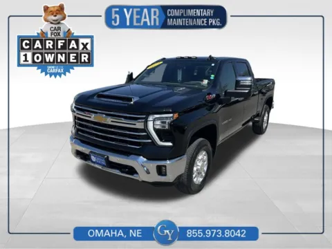 Black 2024 Chevrolet Silverado 2500HD LTZ for sale in Omaha, NE