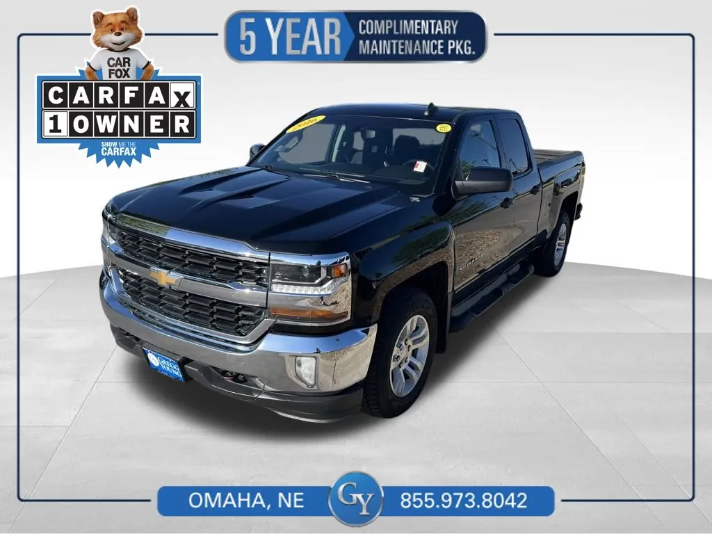 Black 2016 Chevrolet Silverado 1500 LT for sale in Omaha, NE