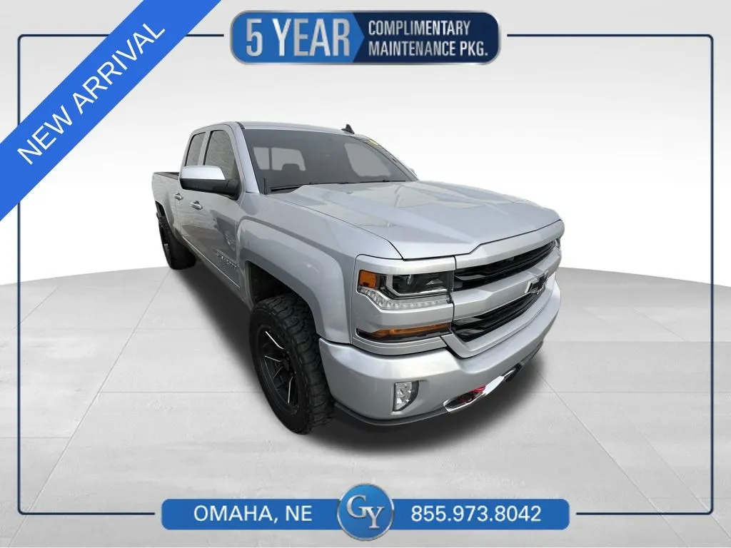Silver 2018 Chevrolet Silverado 1500 LT for sale in Omaha, NE