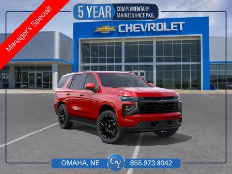 Red 2026 Chevrolet Tahoe RST for sale in Omaha, NE