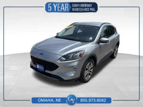 Silver 2021 Ford Escape SEL for sale in Omaha, NE