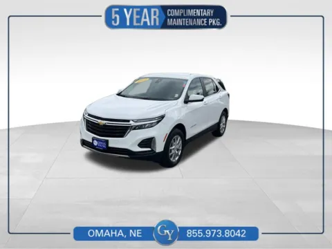 White 2022 Chevrolet Equinox LT for sale in Omaha, NE