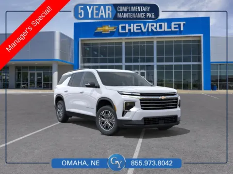 White 2026 Chevrolet Traverse LT for sale in Omaha, NE