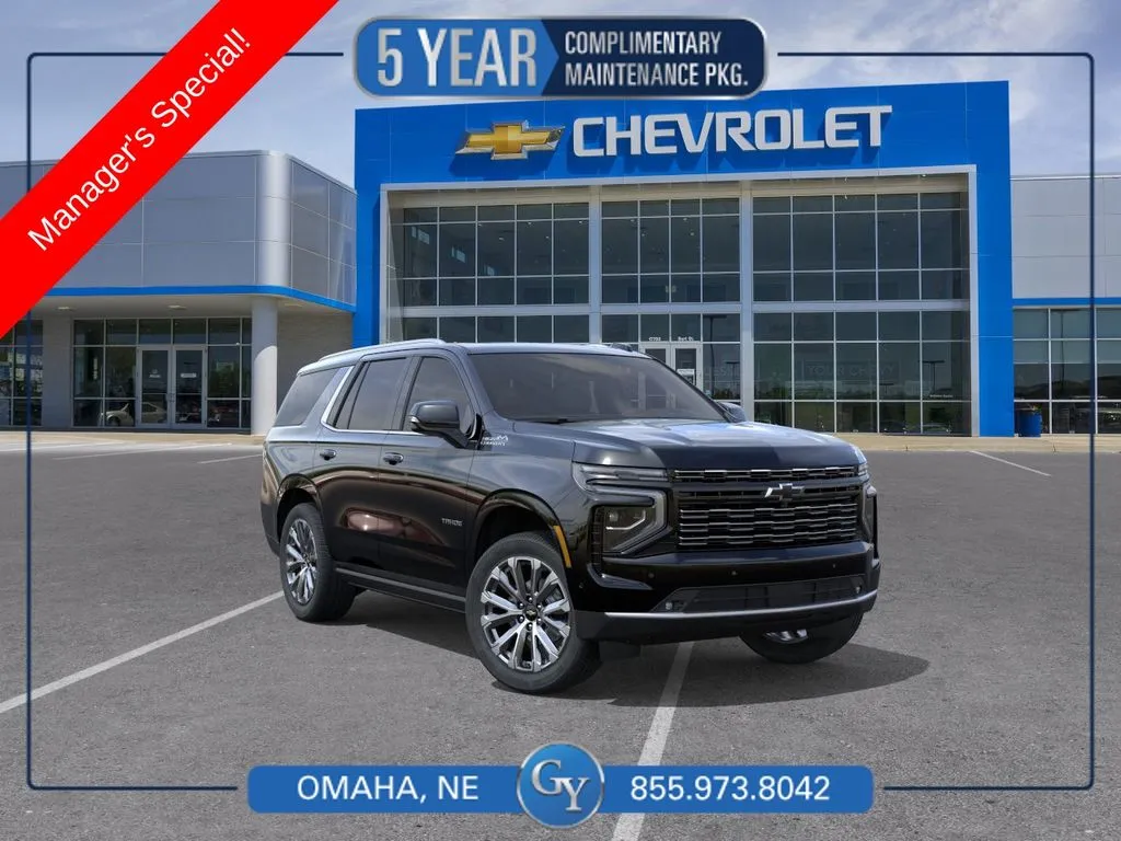 Black 2026 Chevrolet Tahoe High Country for sale in Omaha, NE