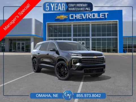 Black 2026 Chevrolet Traverse LT for sale in Omaha, NE