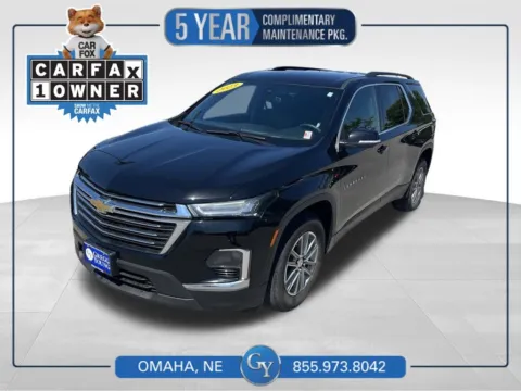 Black 2023 Chevrolet Traverse LT for sale in Omaha, NE