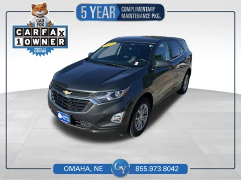 Gray 2021 Chevrolet Equinox LT for sale in Omaha, NE