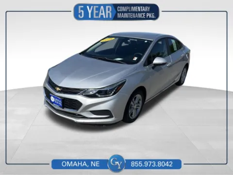 Silver 2018 Chevrolet Cruze LT for sale in Omaha, NE