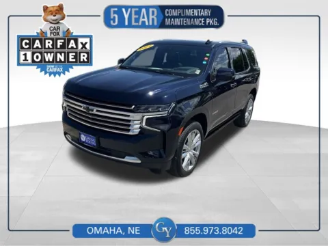 Blue 2023 Chevrolet Tahoe High Country for sale in Omaha, NE