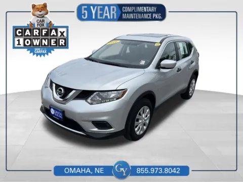Silver 2016 Nissan Rogue S for sale in Omaha, NE