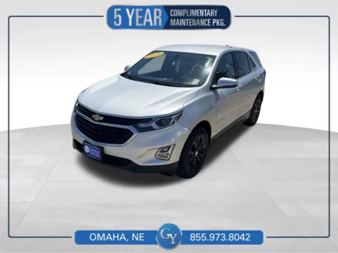Silver 2019 Chevrolet Equinox LT for sale in Omaha, NE