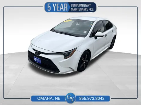 White 2023 Toyota Corolla LE for sale in Omaha, NE