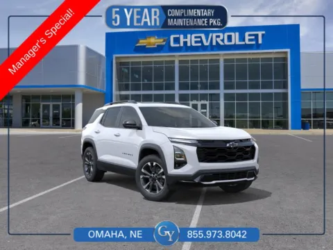 White 2026 Chevrolet Equinox RS for sale in Omaha, NE