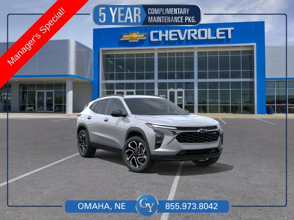 Gray 2026 Chevrolet Trax 2RS for sale in Omaha, NE