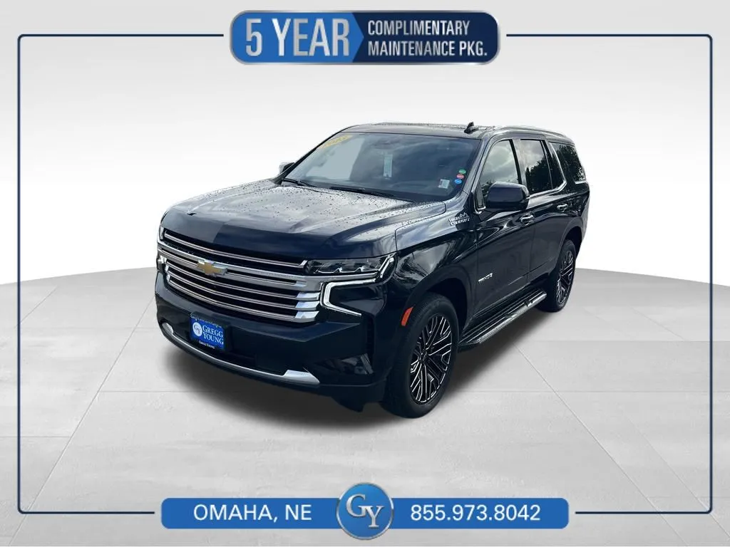 Blue 2023 Chevrolet Tahoe High Country for sale in Omaha, NE