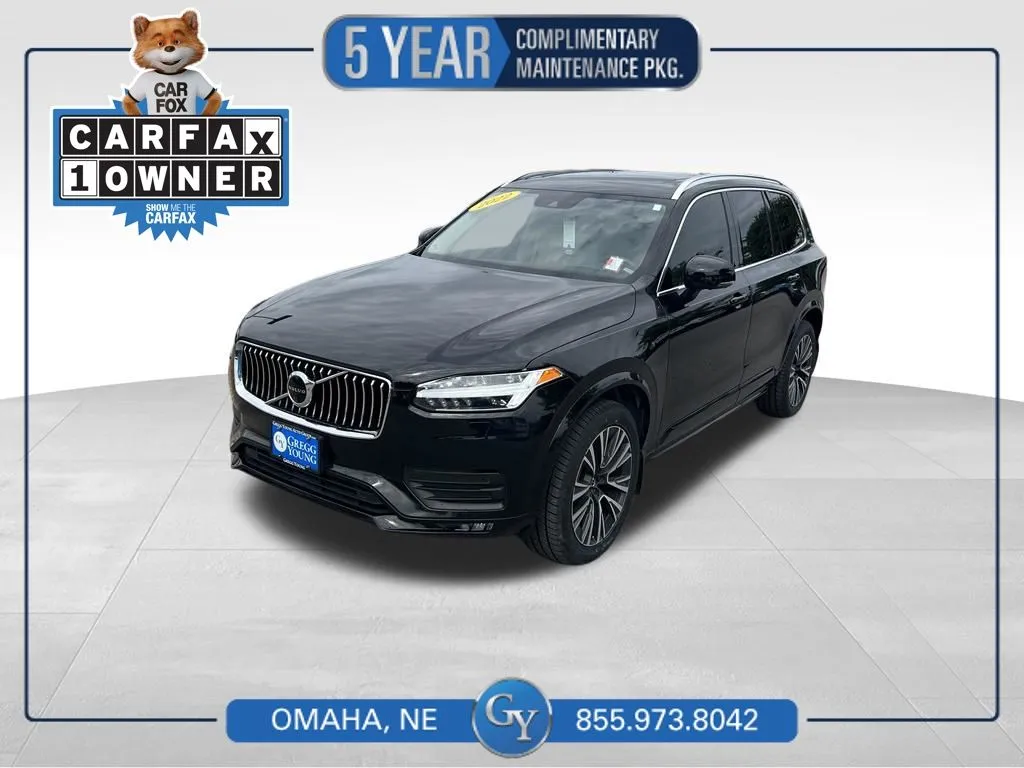 Black 2022 Volvo XC90 T5 Momentum for sale in Omaha, NE