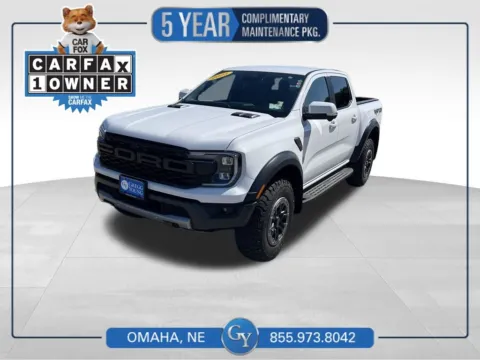 White 2025 Ford Ranger Raptor for sale in Omaha, NE