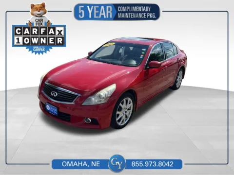 Red 2012 INFINITI G37 X for sale in Omaha, NE
