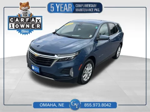 Blue 2024 Chevrolet Equinox LT for sale in Omaha, NE