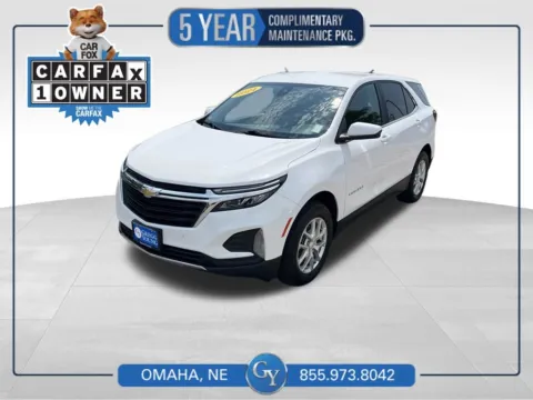 White 2024 Chevrolet Equinox LT for sale in Omaha, NE