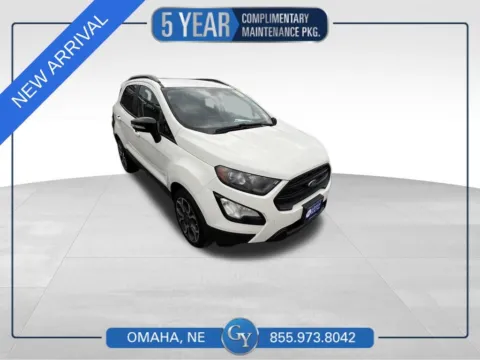 White 2020 Ford EcoSport SES for sale in Omaha, NE