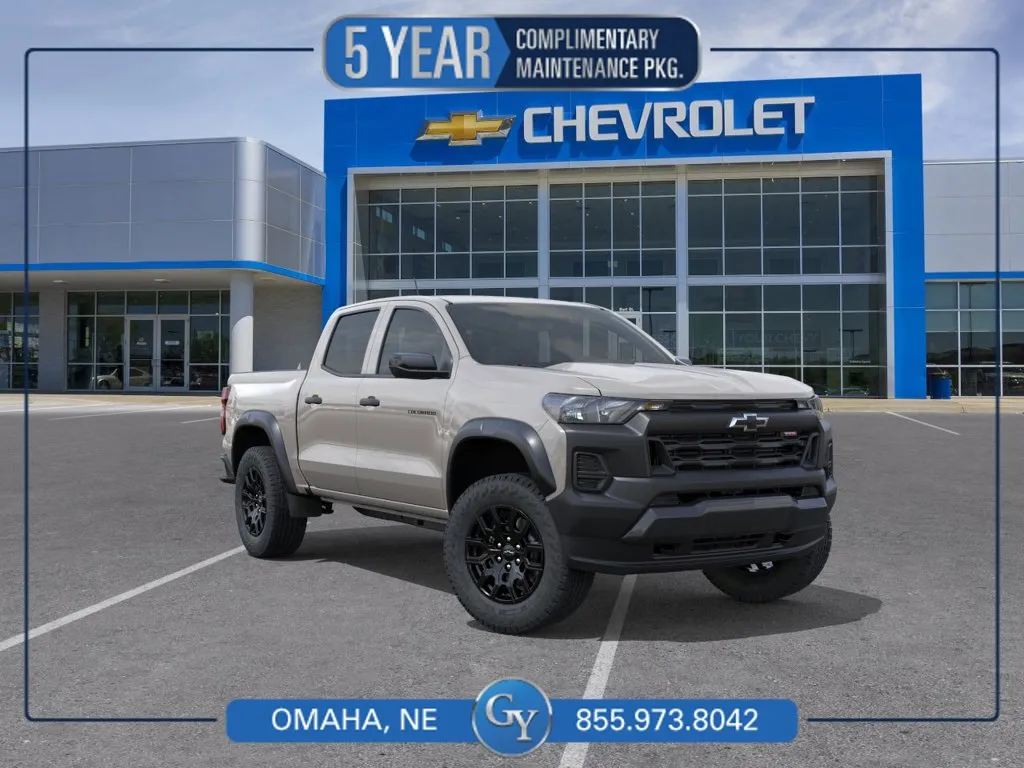 White 2026 Chevrolet Colorado Trail Boss for sale in Omaha, NE