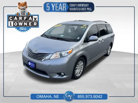 Silver 2017 Toyota Sienna L for sale in Omaha, NE