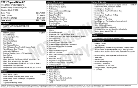 Photos of 2021 Toyota RAV4 LE for sale in Omaha, NE at Gregg Young Chevrolet of Omaha