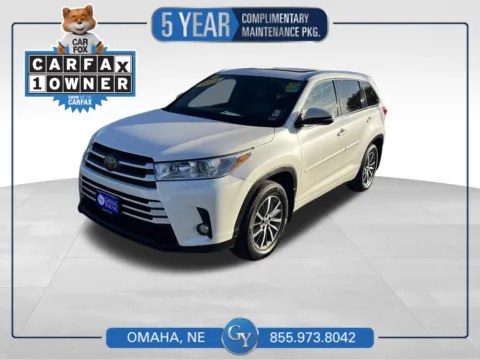 White 2018 Toyota Highlander XLE for sale in Omaha, NE