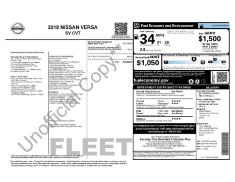 Photos of 2018 Nissan Versa 1.6 SV for sale in Omaha, NE at Gregg Young Chevrolet of Omaha