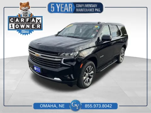 Black 2021 Chevrolet Tahoe LT for sale in Omaha, NE