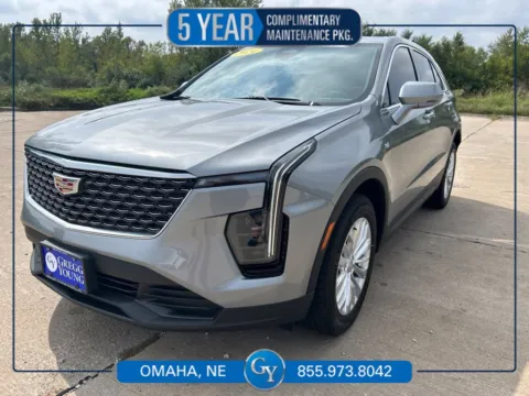 Silver 2024 Cadillac XT4 Luxury for sale in Omaha, NE