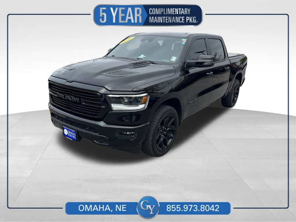 Black 2023 Ram 1500 Laramie for sale in Omaha, NE