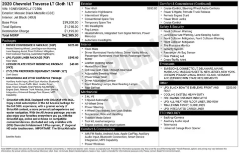 Photos of 2020 Chevrolet Traverse LT for sale in Omaha, NE at Gregg Young Chevrolet - Omaha