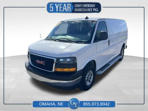 White 2023 GMC Savana 2500 Work Van for sale in Omaha, NE