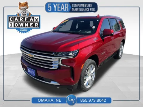 Red 2023 Chevrolet Tahoe High Country for sale in Omaha, NE