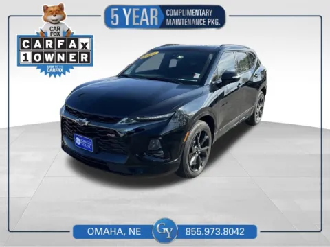 Black 2022 Chevrolet Blazer RS for sale in Omaha, NE