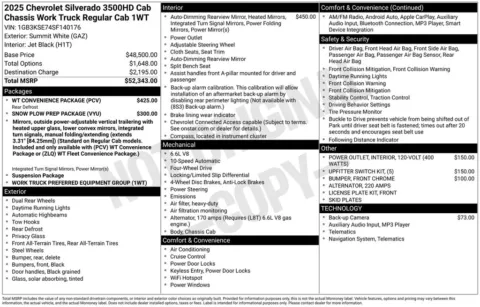 Photos of 2025 Chevrolet Silverado 3500HD Work Truck for sale in Omaha, NE at Gregg Young Chevrolet of Omaha