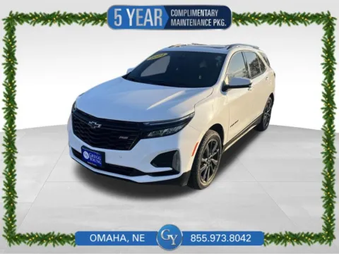 White 2024 Chevrolet Equinox RS for sale in Omaha, NE