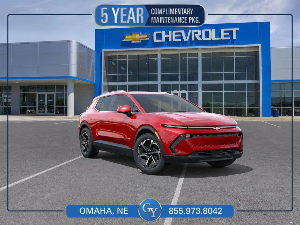 Red 2026 Chevrolet Equinox EV LT for sale in Omaha, NE