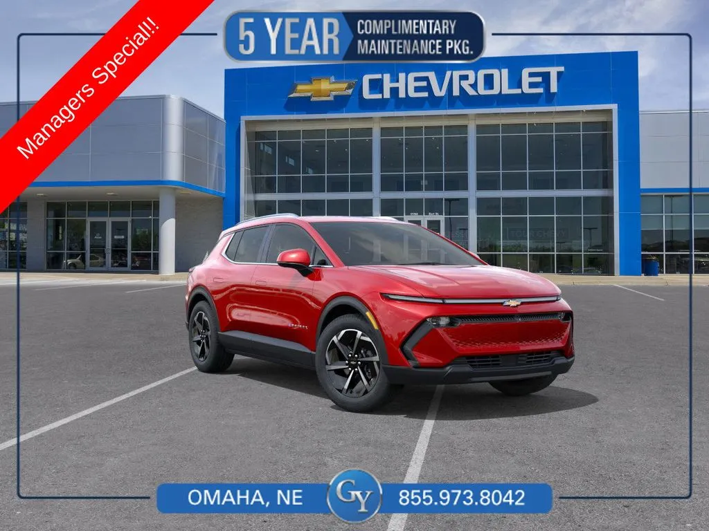 Red 2026 Chevrolet Equinox EV LT for sale in Omaha, NE