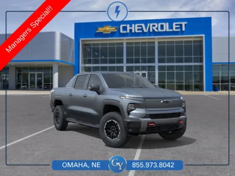 Gray 2026 Chevrolet Silverado EV Trail Boss for sale in Omaha, NE