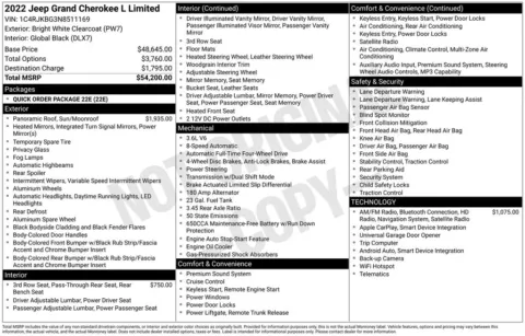 Photos of 2022 Jeep Grand Cherokee L Limited for sale in Omaha, NE at Gregg Young Chevrolet - Omaha