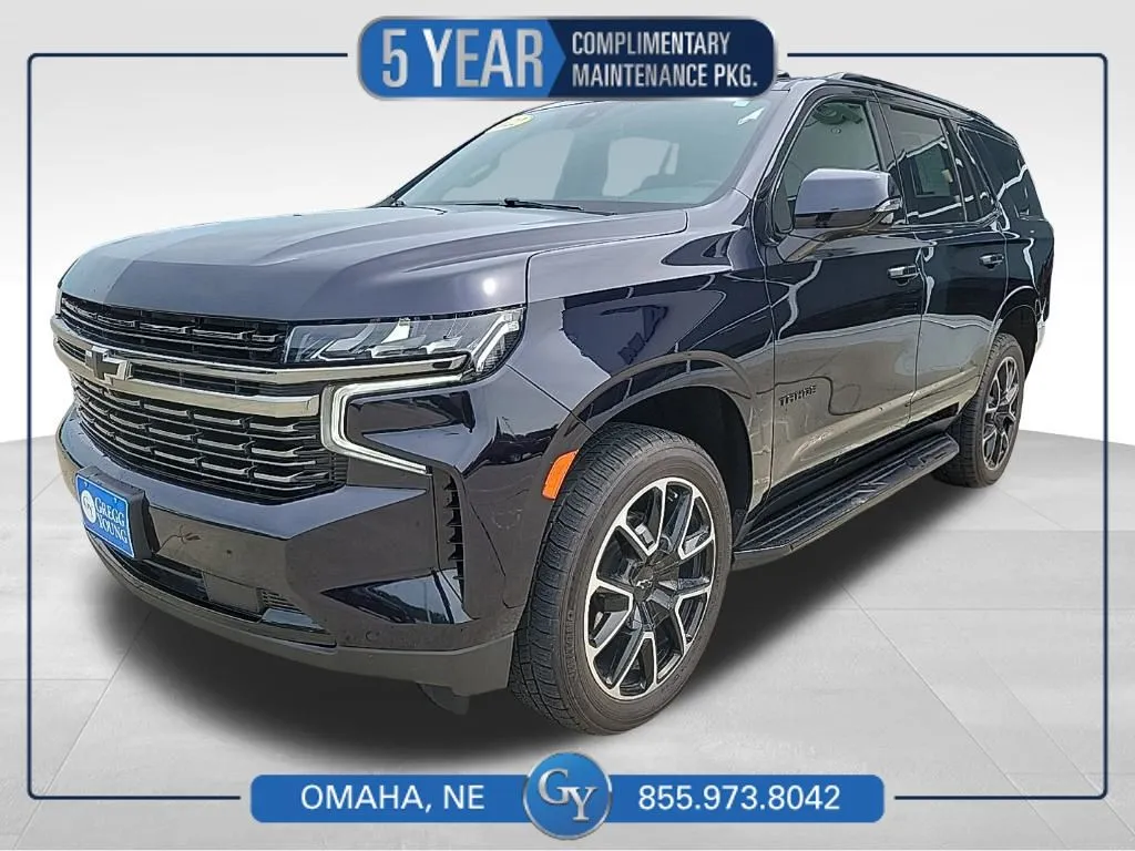Blue 2022 Chevrolet Tahoe RST for sale in Omaha, NE
