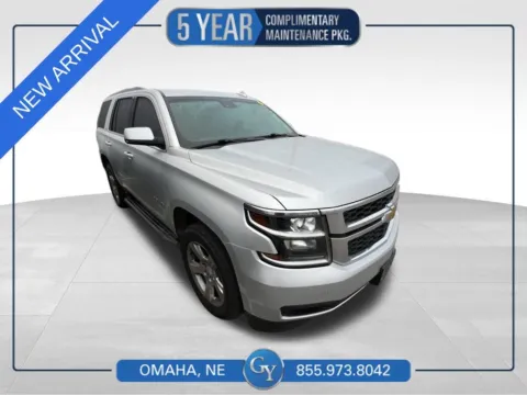 Silver 2016 Chevrolet Tahoe LT for sale in Omaha, NE