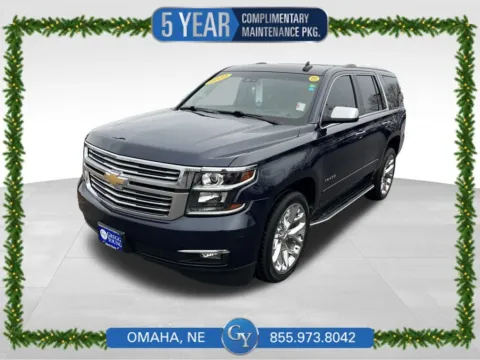 Blue 2019 Chevrolet Tahoe Premier for sale in Omaha, NE
