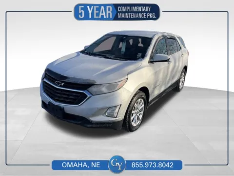 Silver 2020 Chevrolet Equinox LT for sale in Omaha, NE